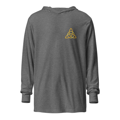 Performance | Hooded Long Sleeve T Shirt | Gildea School of Irish Dance | Alt Logo