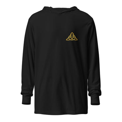 Performance | Hooded Long Sleeve T Shirt | Gildea School of Irish Dance | Alt Logo