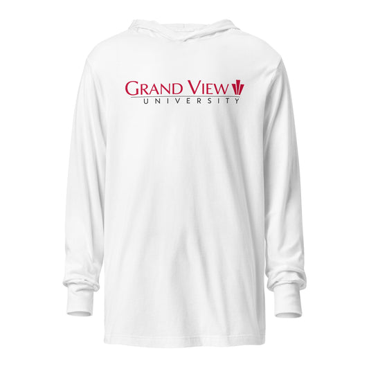 Performance | Hooded Long Sleeve T Shirt | Grand View University Nursing | Valor Logo