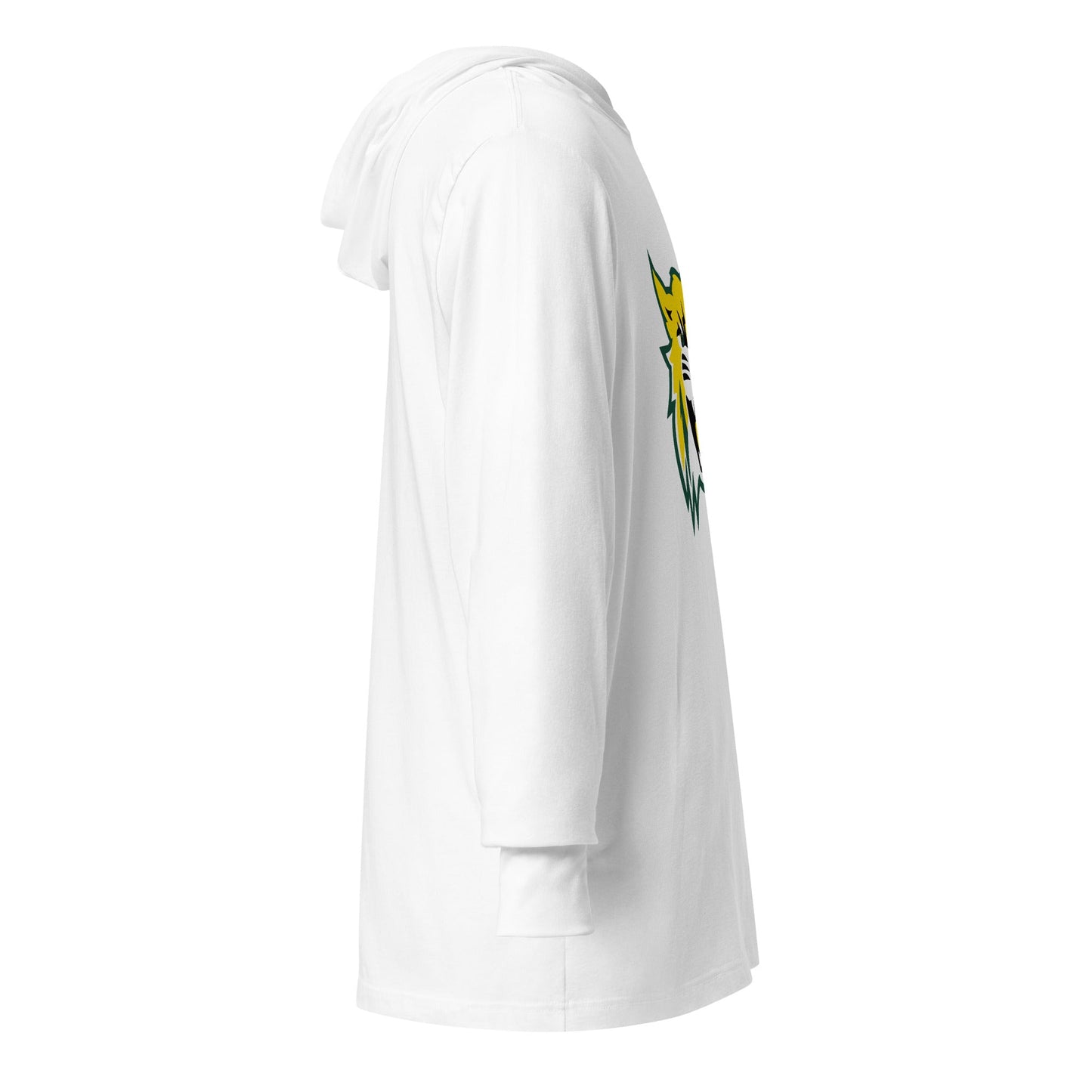 Performance | Hooded Long Sleeve T Shirt | Great Bridge Softball Booster | Mascot Logo
