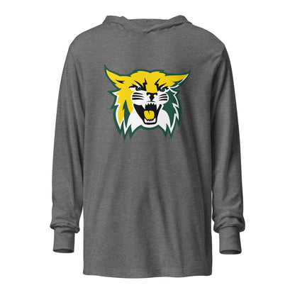 Performance | Hooded Long Sleeve T Shirt | Great Bridge Softball Booster | Mascot Logo