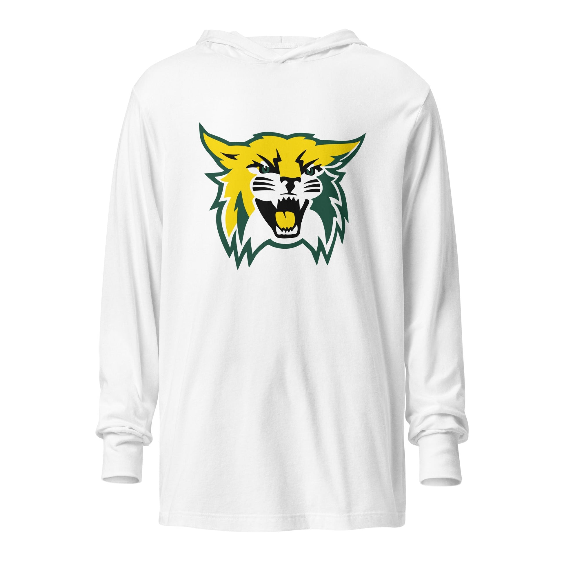 Performance | Hooded Long Sleeve T Shirt | Great Bridge Softball Booster | Mascot Logo