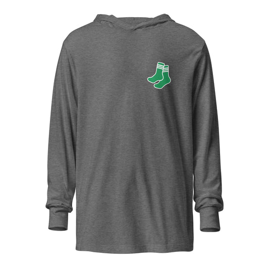 Performance | Hooded Long Sleeve T Shirt | Greenville Sox | Icon Logo
