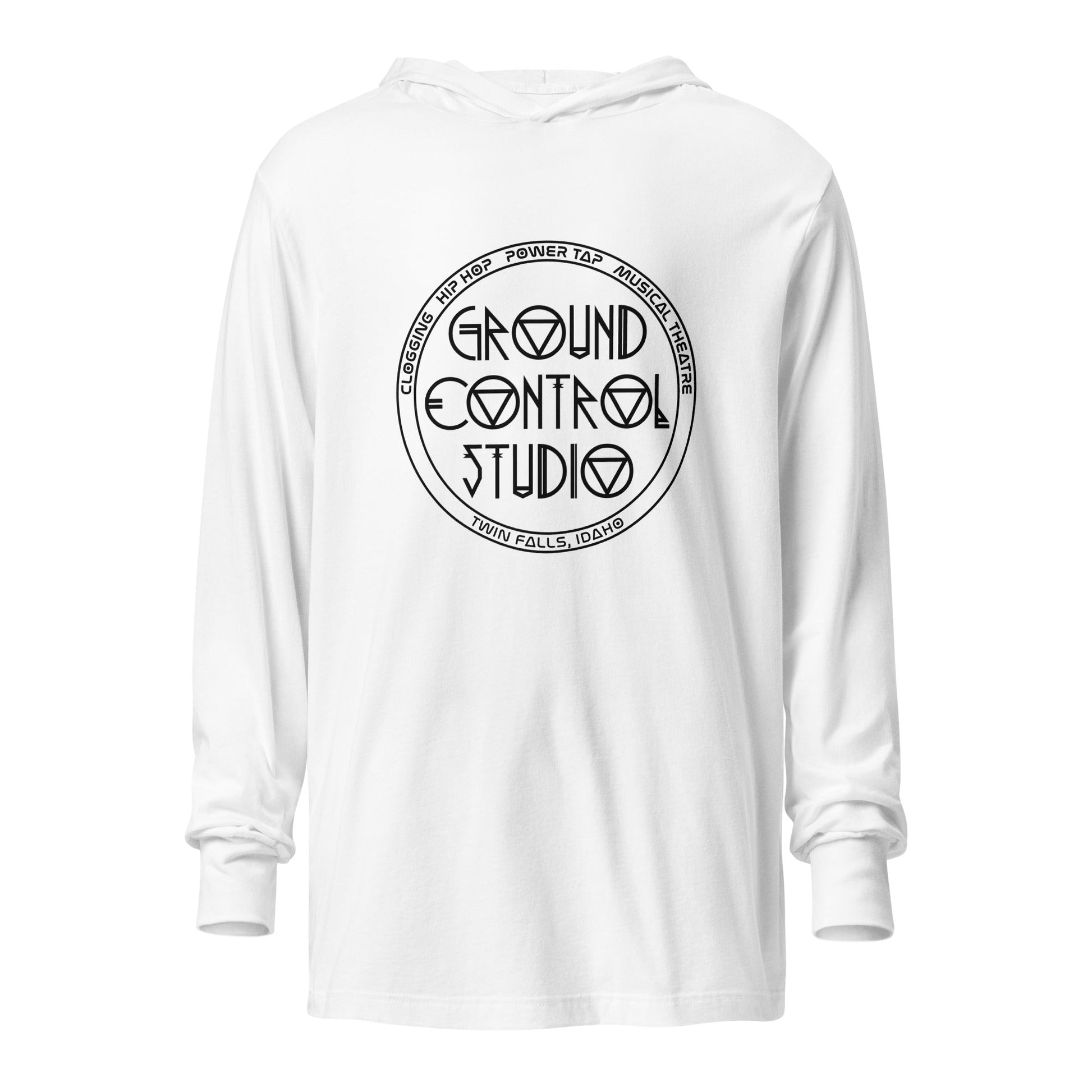 Performance | Hooded Long Sleeve T Shirt | Ground Control Studio