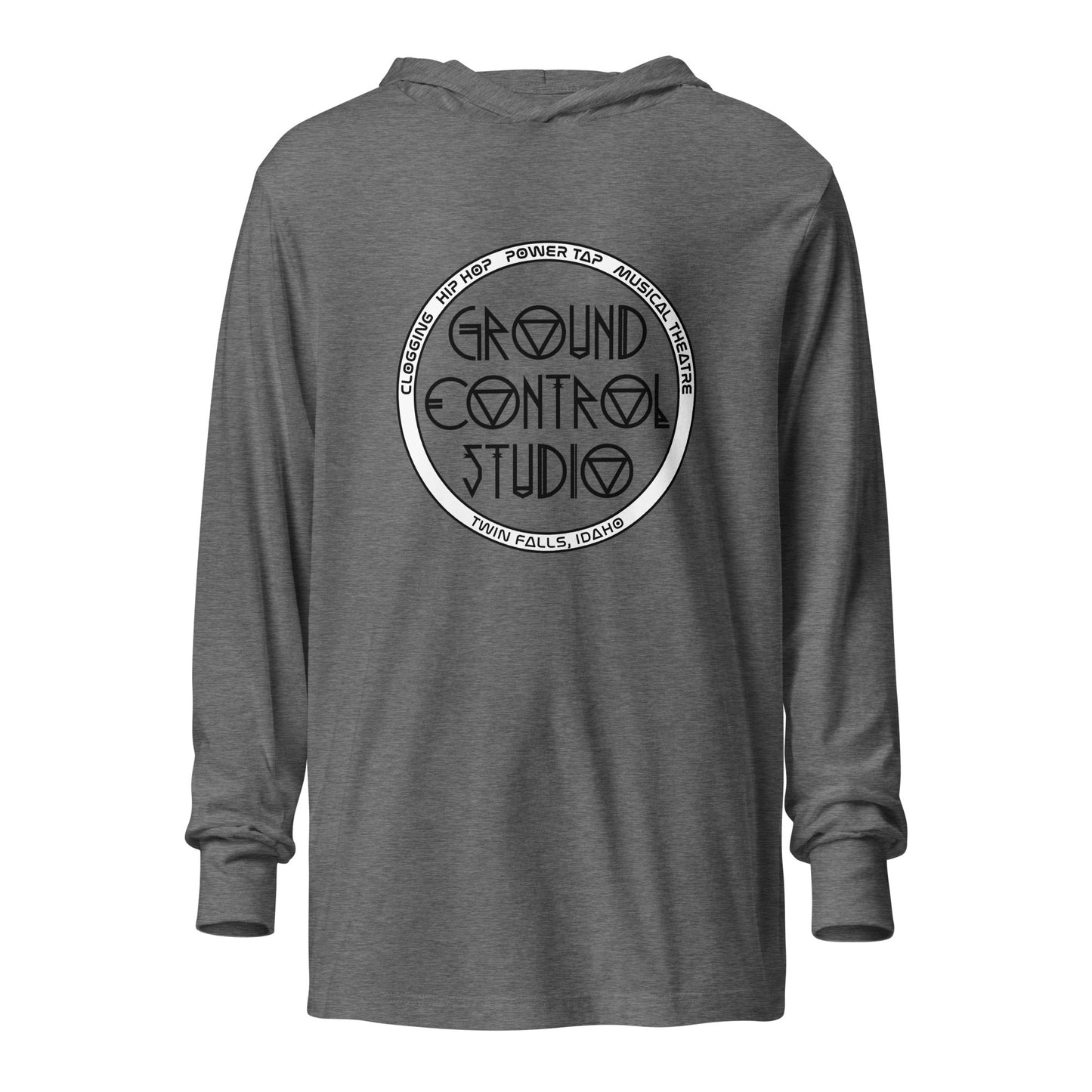 Performance | Hooded Long Sleeve T Shirt | Ground Control Studio