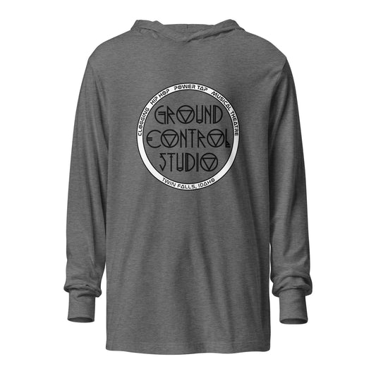 Performance | Hooded Long Sleeve T Shirt | Ground Control Studio