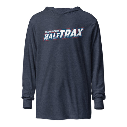 Performance | Hooded Long Sleeve T Shirt | Half Trax Baseball