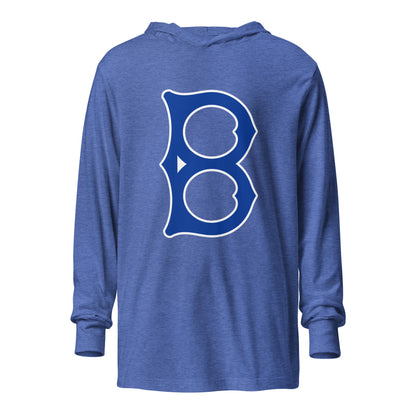 Performance | Hooded Long Sleeve T Shirt | Hamilton Bulldogs | Crest Logo