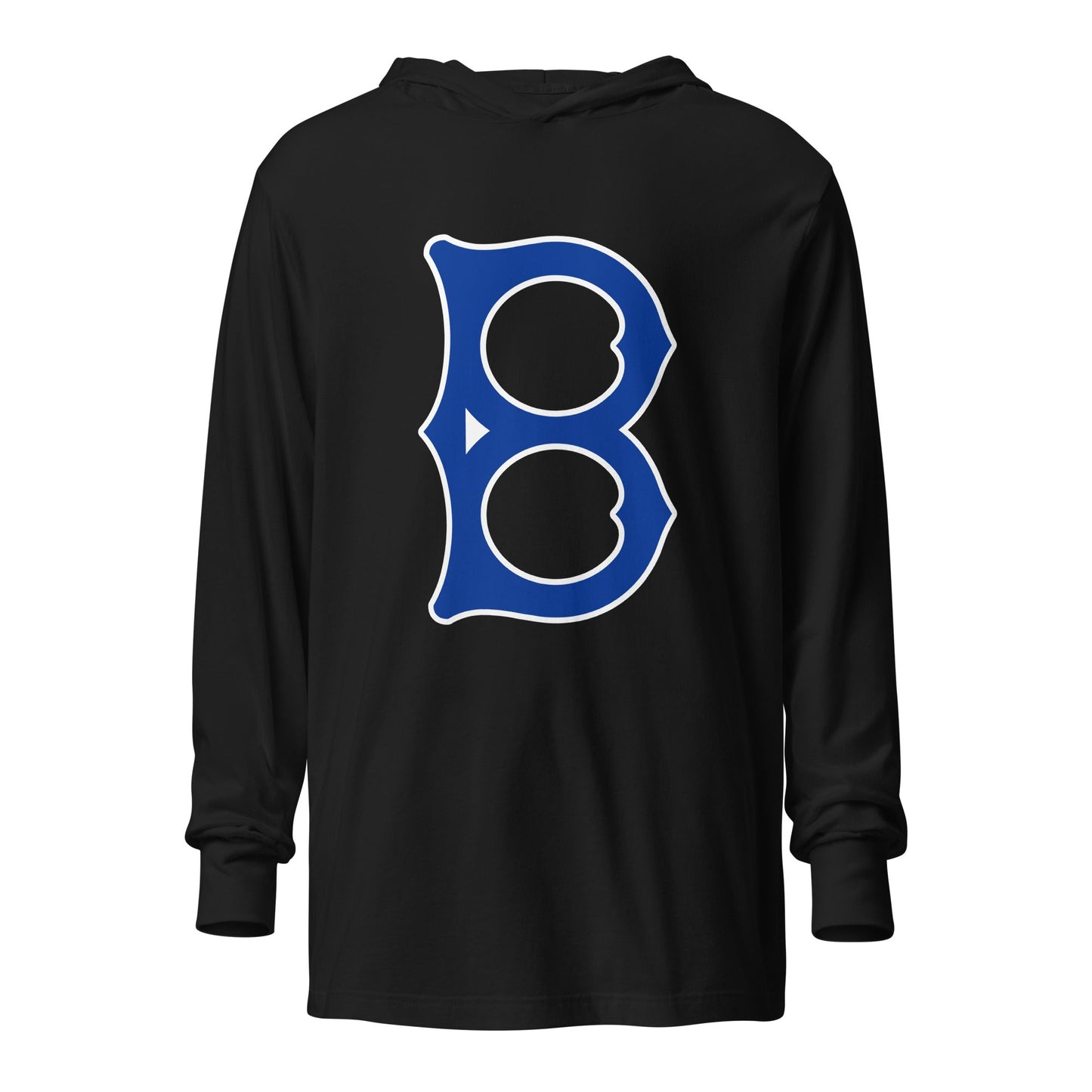 Performance | Hooded Long Sleeve T Shirt | Hamilton Bulldogs | Crest Logo