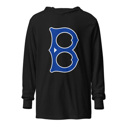 Performance | Hooded Long Sleeve T Shirt | Hamilton Bulldogs | Crest Logo