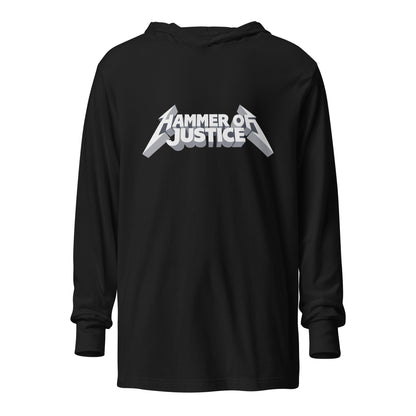 Performance | Hooded Long Sleeve T Shirt | Hammer of Justice