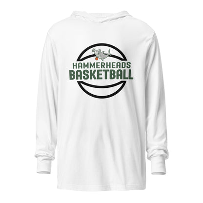 Performance | Hooded Long Sleeve T Shirt | Hammerheads Basketball
