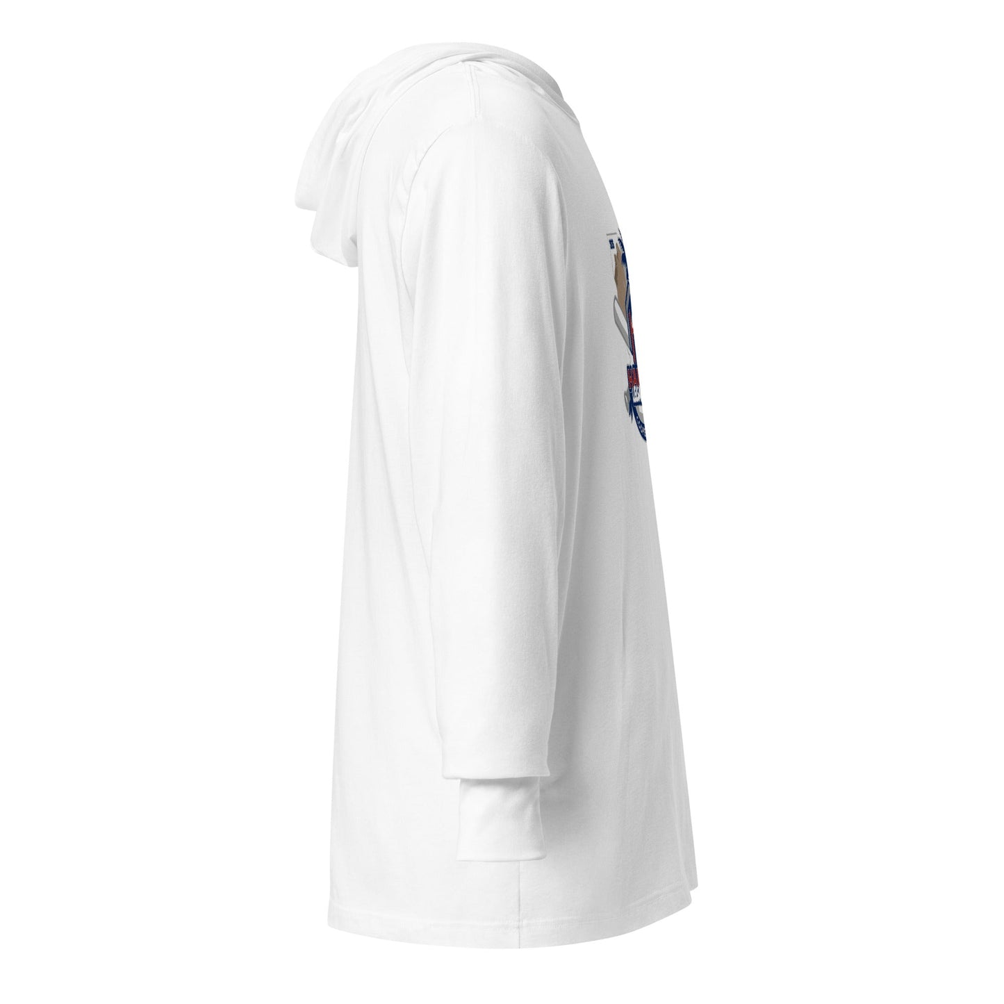 Performance | Hooded Long Sleeve T Shirt | Hard 90 Legacy | Badge Logo
