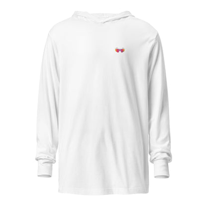 Performance | Hooded Long Sleeve T Shirt | Hard 90 Legacy | Shade Logo