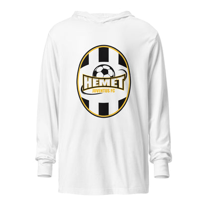 Performance | Hooded Long Sleeve T Shirt | Hemet Juventus | Crest Logo