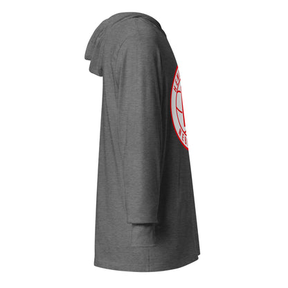 Performance | Hooded Long Sleeve T Shirt | Hemingford Bobcats | Alt Badge Logo