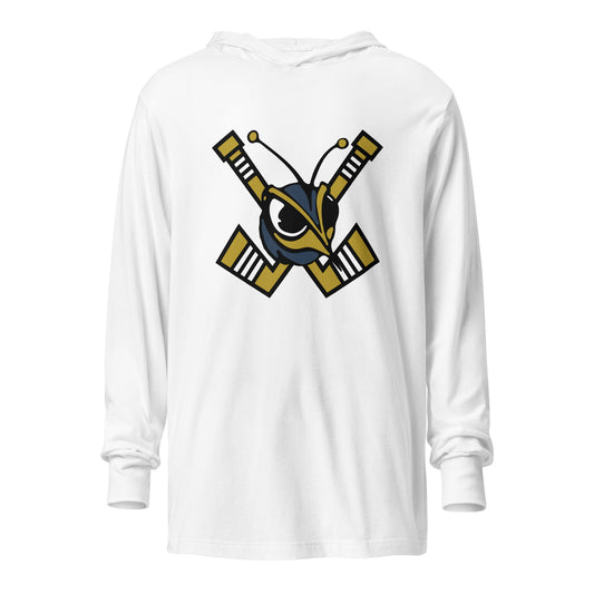 Performance | Hooded Long Sleeve T Shirt | HORNETS | Vanguard Logo