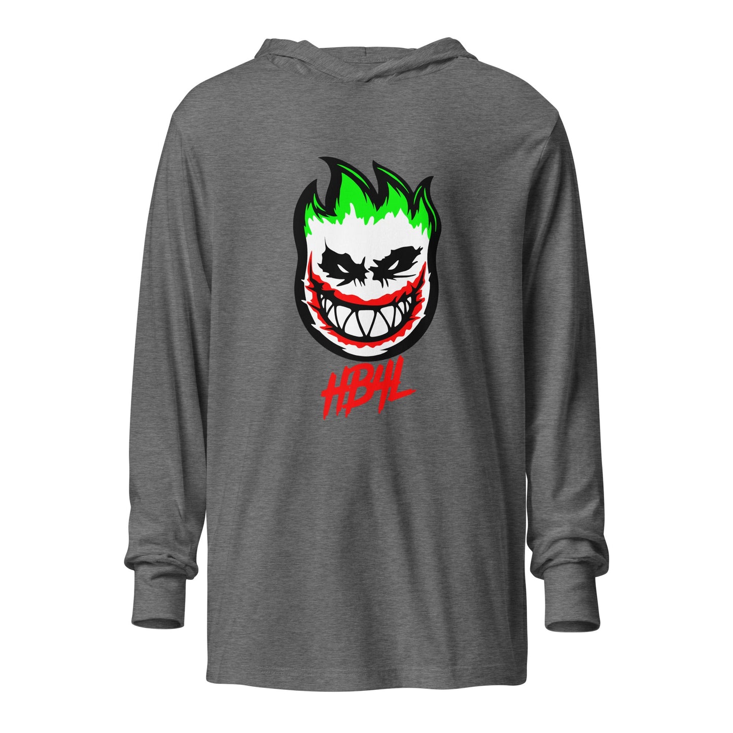 Performance | Hooded Long Sleeve T Shirt | HOTBOYZ | Giggle Flame Logo