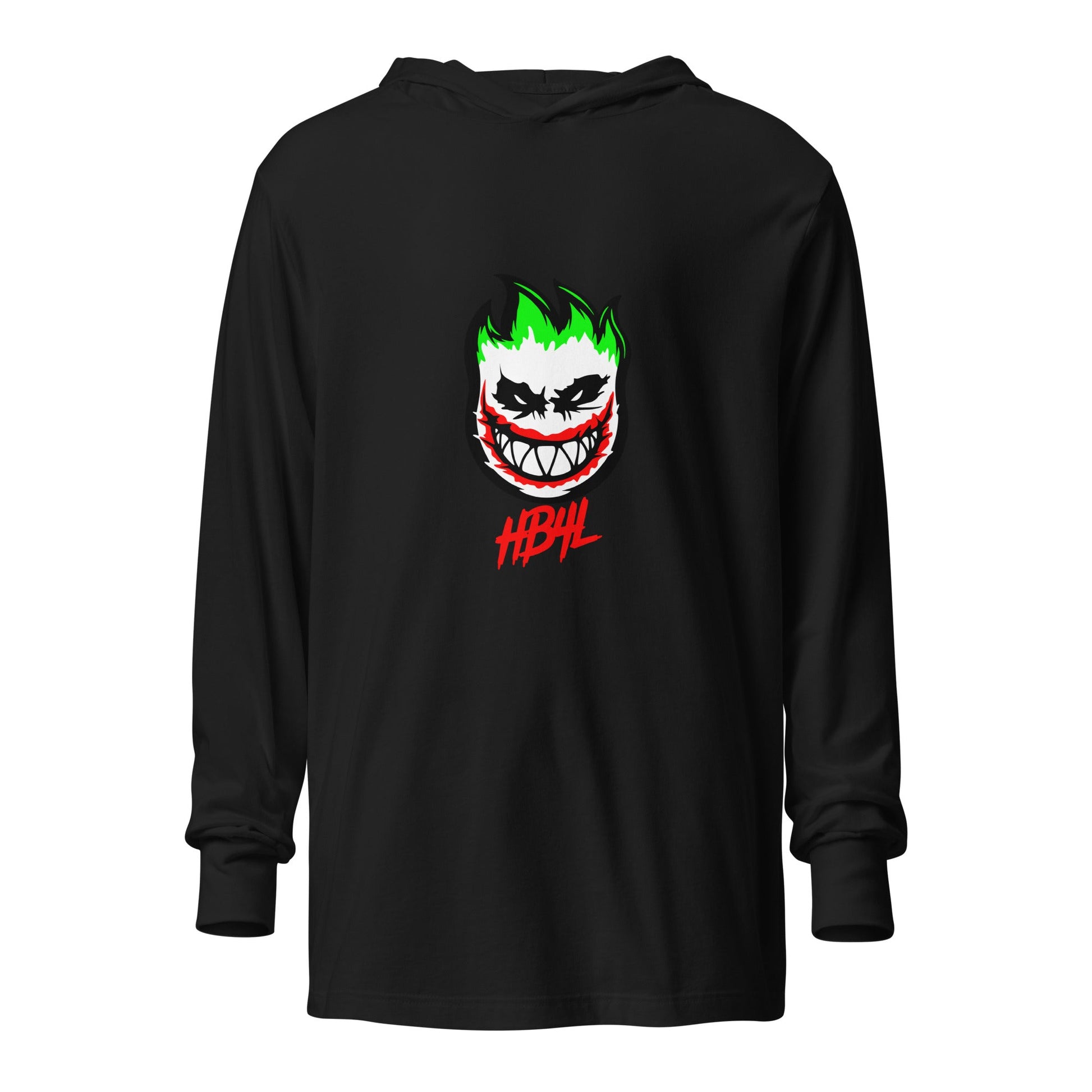 Performance | Hooded Long Sleeve T Shirt | HOTBOYZ | Giggle Flame Logo