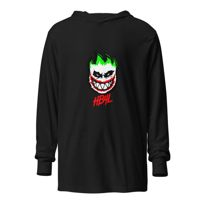 Performance | Hooded Long Sleeve T Shirt | HOTBOYZ | Giggle Flame Logo