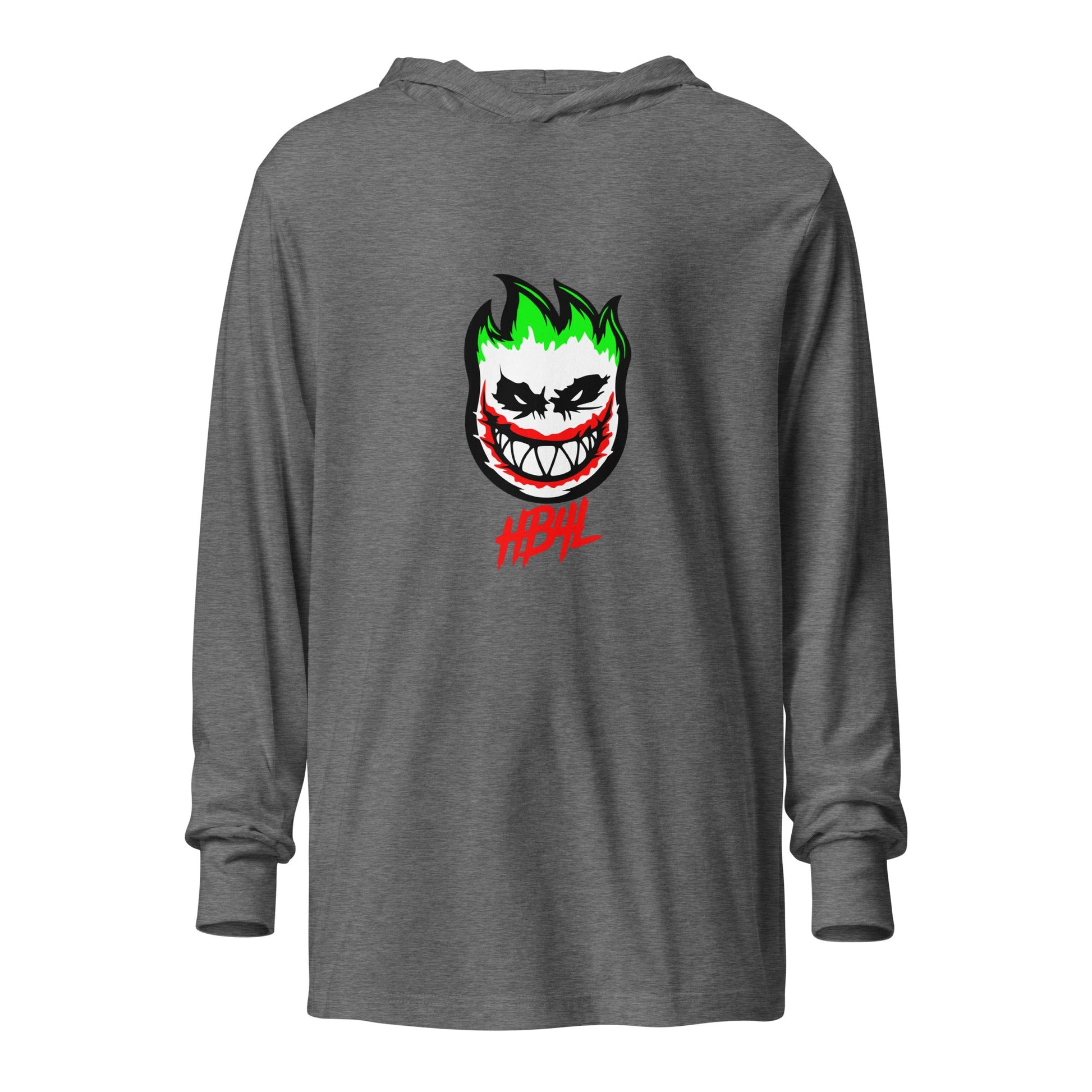 Performance | Hooded Long Sleeve T Shirt | HOTBOYZ | Giggle Flame Logo