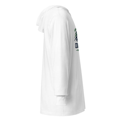 Performance | Hooded Long Sleeve T Shirt | Hungary Creek Cougar | Modern Icon Logo