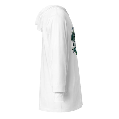 Performance | Hooded Long Sleeve T Shirt | Hungary Creek Cougar | Shield Logo