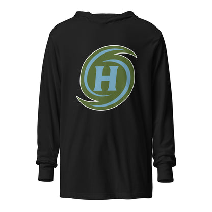Performance | Hooded Long Sleeve T Shirt | Hurricanes | H Logo