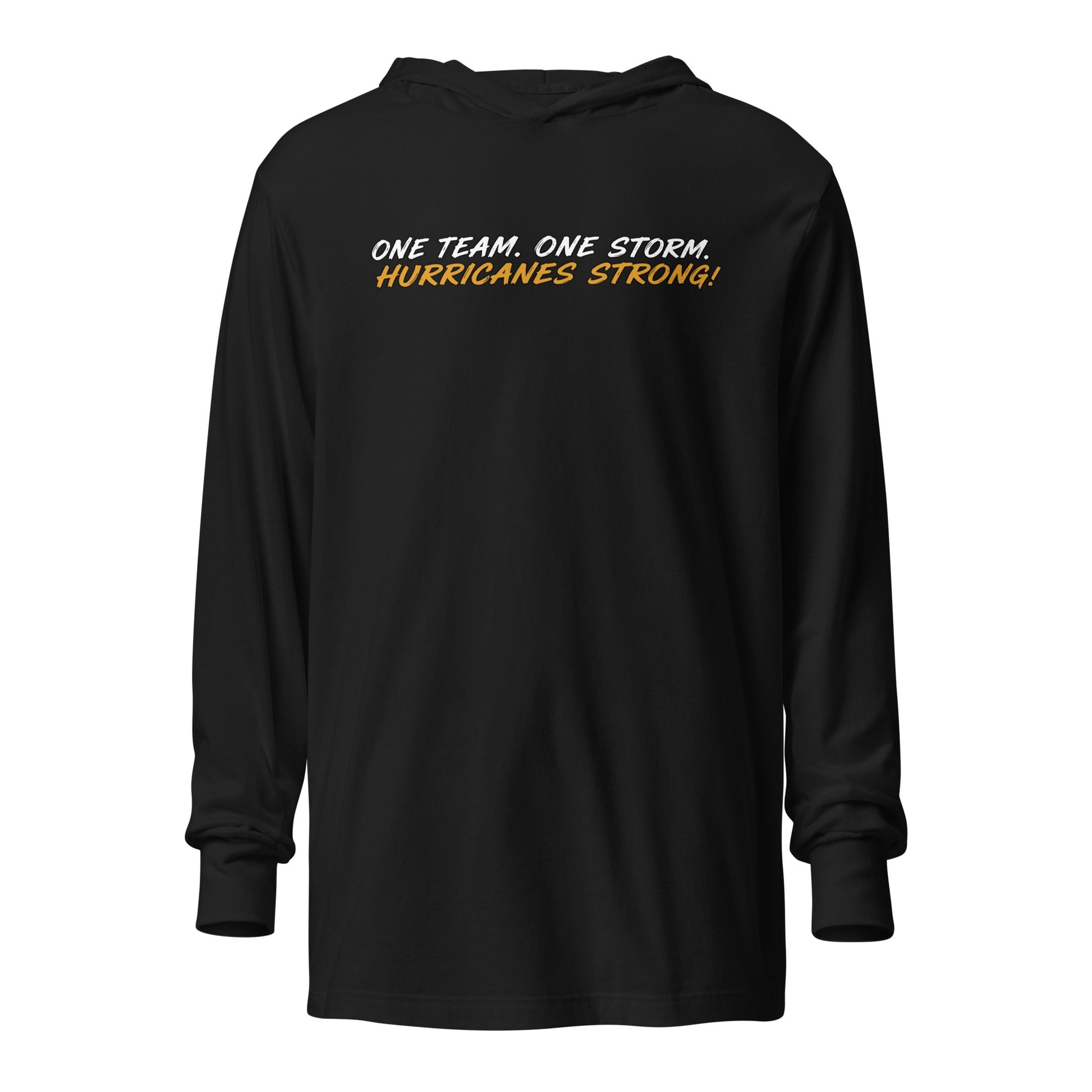 Performance | Hooded Long Sleeve T Shirt | Hurricanes | Script Logo