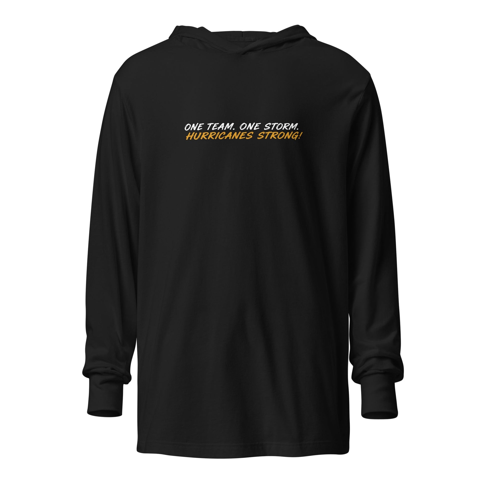 Performance | Hooded Long Sleeve T Shirt | Hurricanes | Script Logo