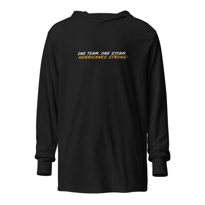 Performance | Hooded Long Sleeve T Shirt | Hurricanes | Script Logo