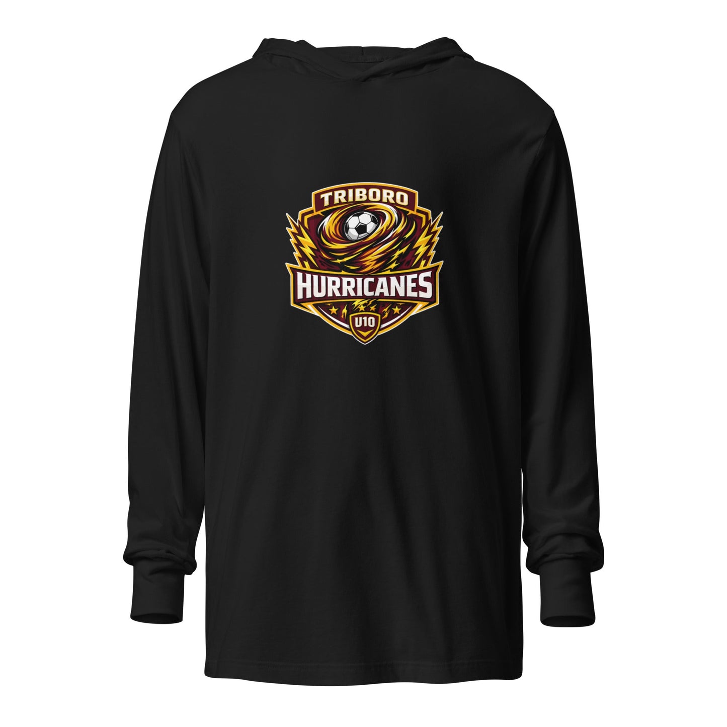 Performance | Hooded Long Sleeve T Shirt | Hurricanes | Shield Logo