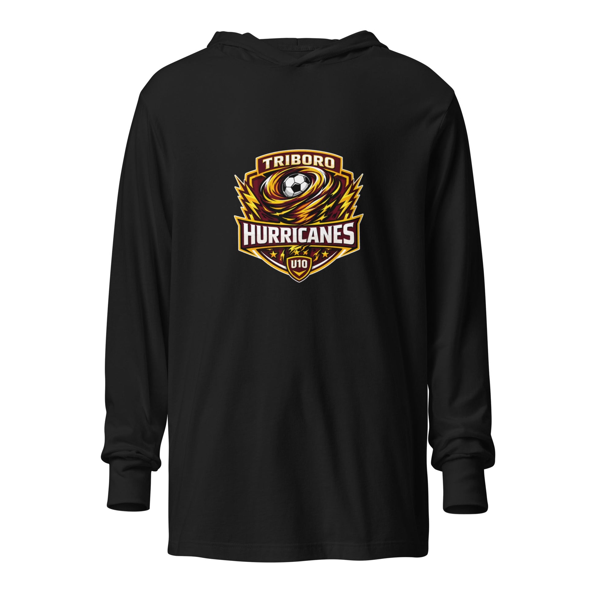 Performance | Hooded Long Sleeve T Shirt | Hurricanes | Shield Logo