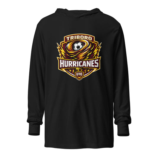 Performance | Hooded Long Sleeve T Shirt | Hurricanes | Shield Logo
