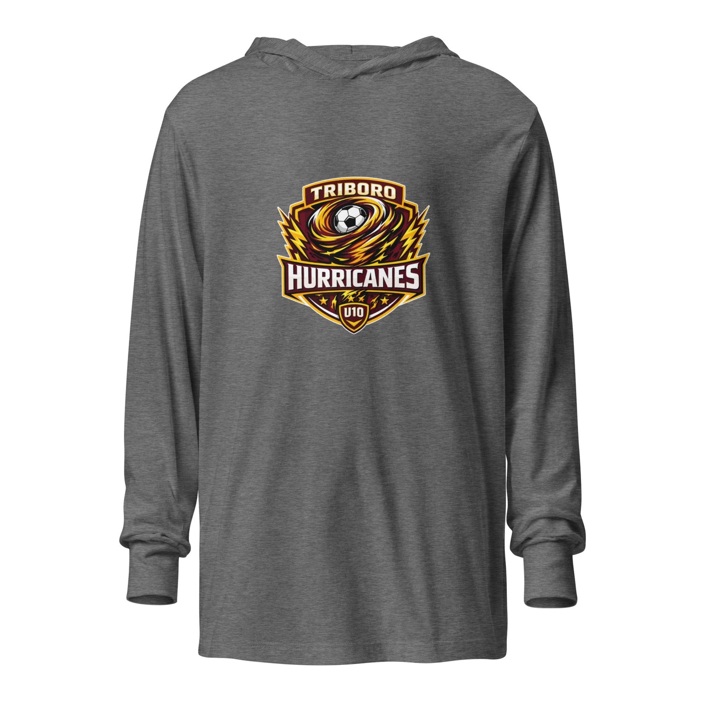 Performance | Hooded Long Sleeve T Shirt | Hurricanes | Shield Logo