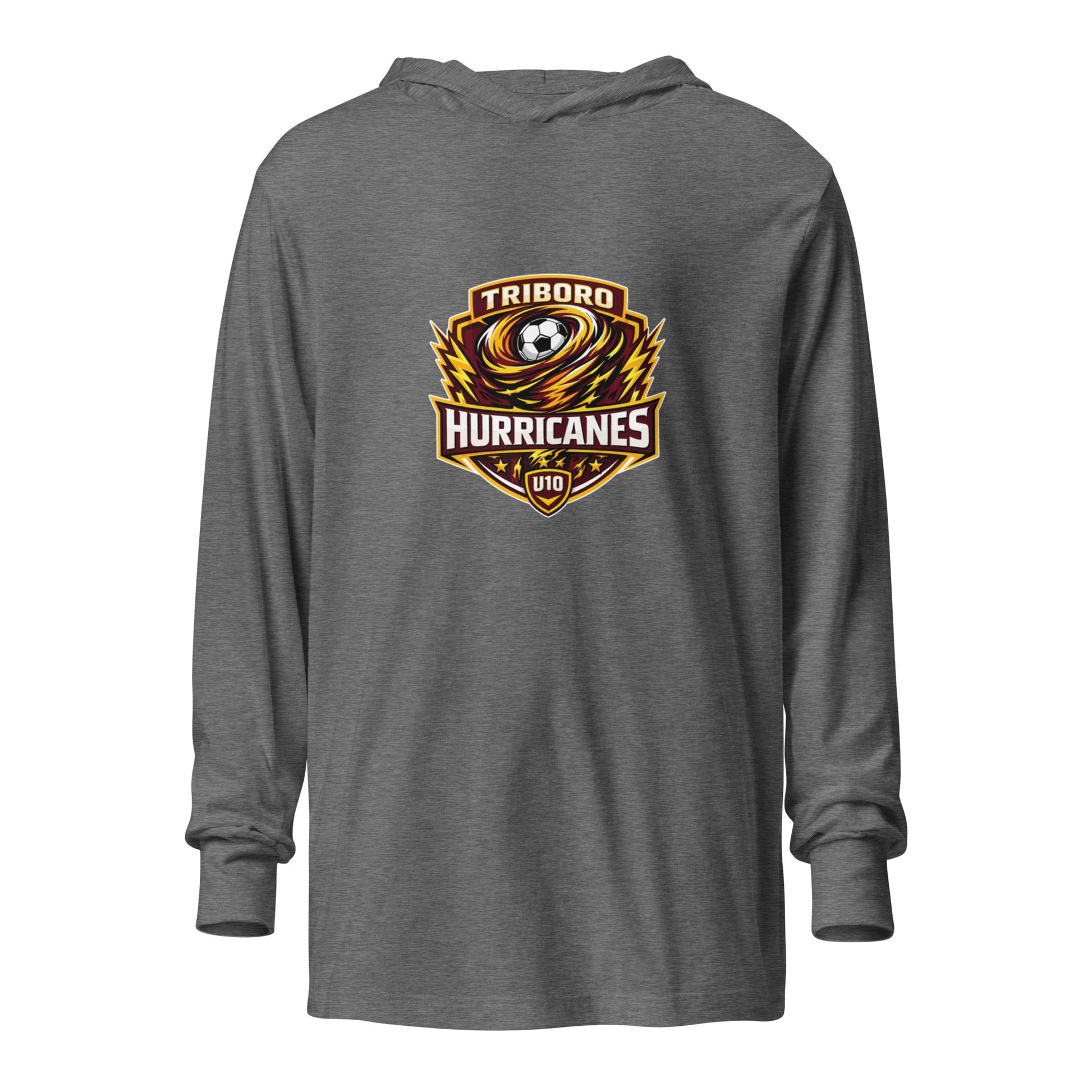 Performance | Hooded Long Sleeve T Shirt | Hurricanes | Shield Logo