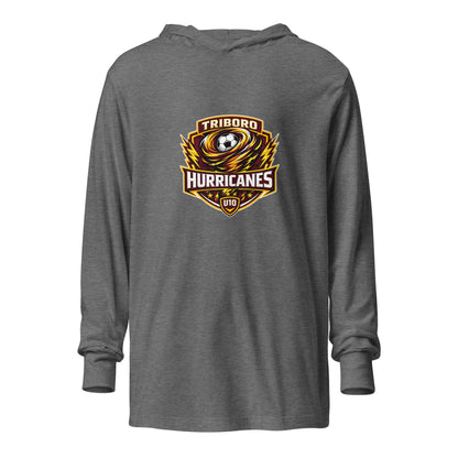 Performance | Hooded Long Sleeve T Shirt | Hurricanes | Shield Logo