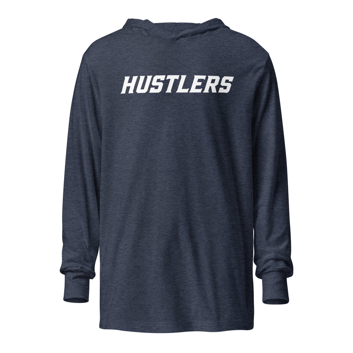 Performance | Hooded Long Sleeve T Shirt | Hustlers Softball | Modern Script Logo