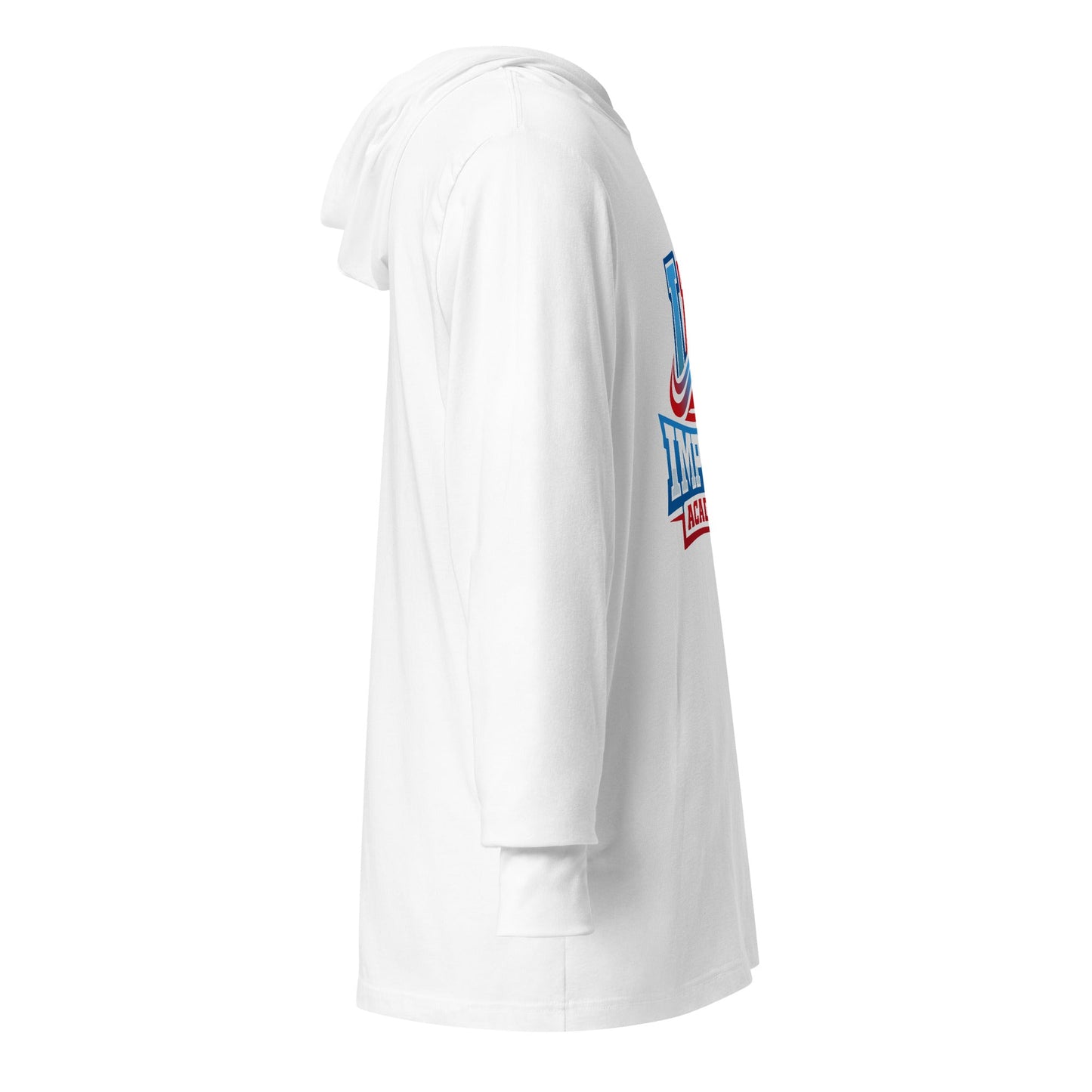 Performance | Hooded Long Sleeve T Shirt | Impact Academy | Icon Logo