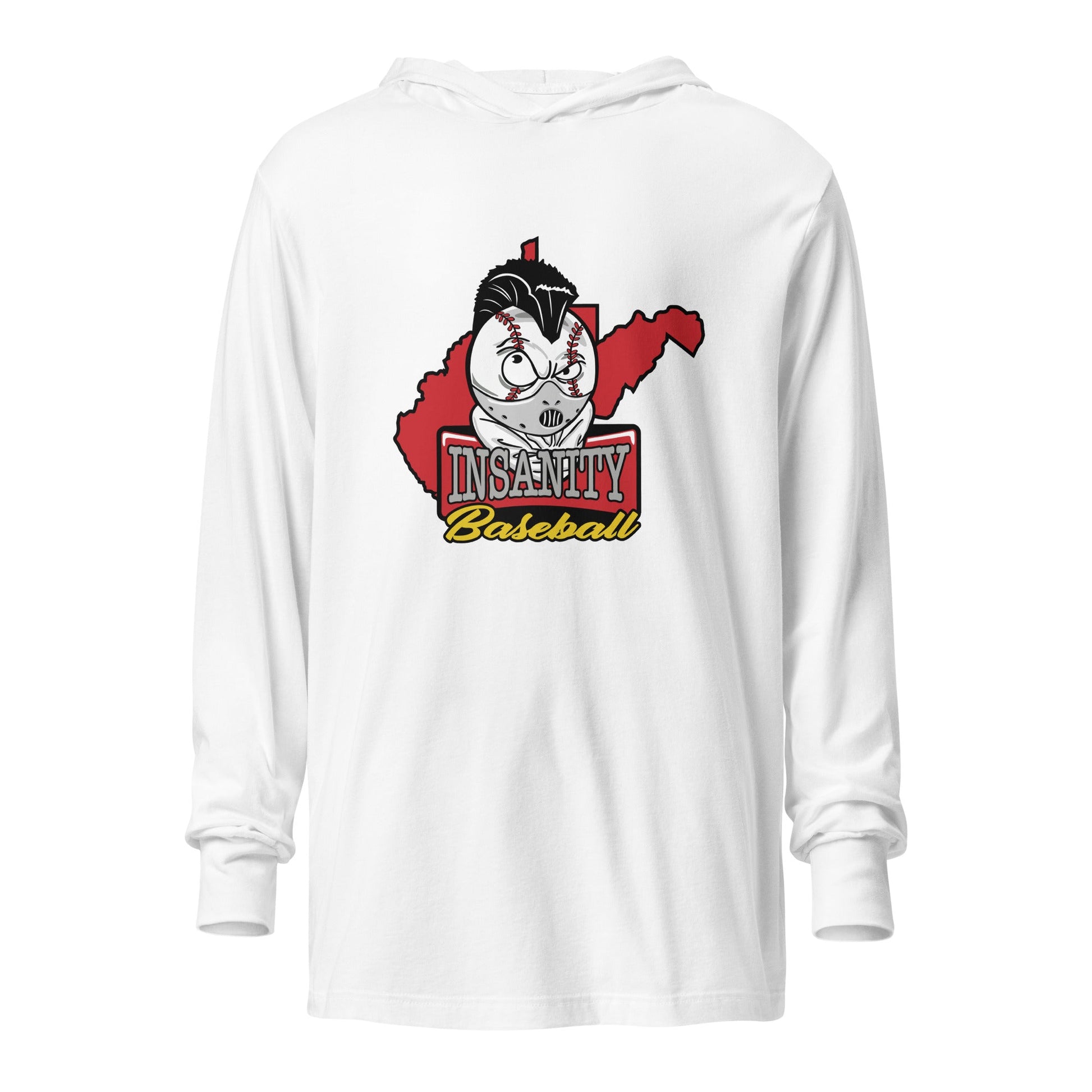 Performance | Hooded Long Sleeve T Shirt | Insanity Baseball