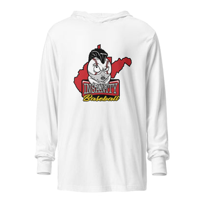 Performance | Hooded Long Sleeve T Shirt | Insanity Baseball