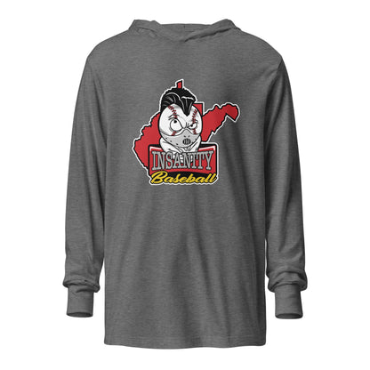 Performance | Hooded Long Sleeve T Shirt | Insanity Baseball