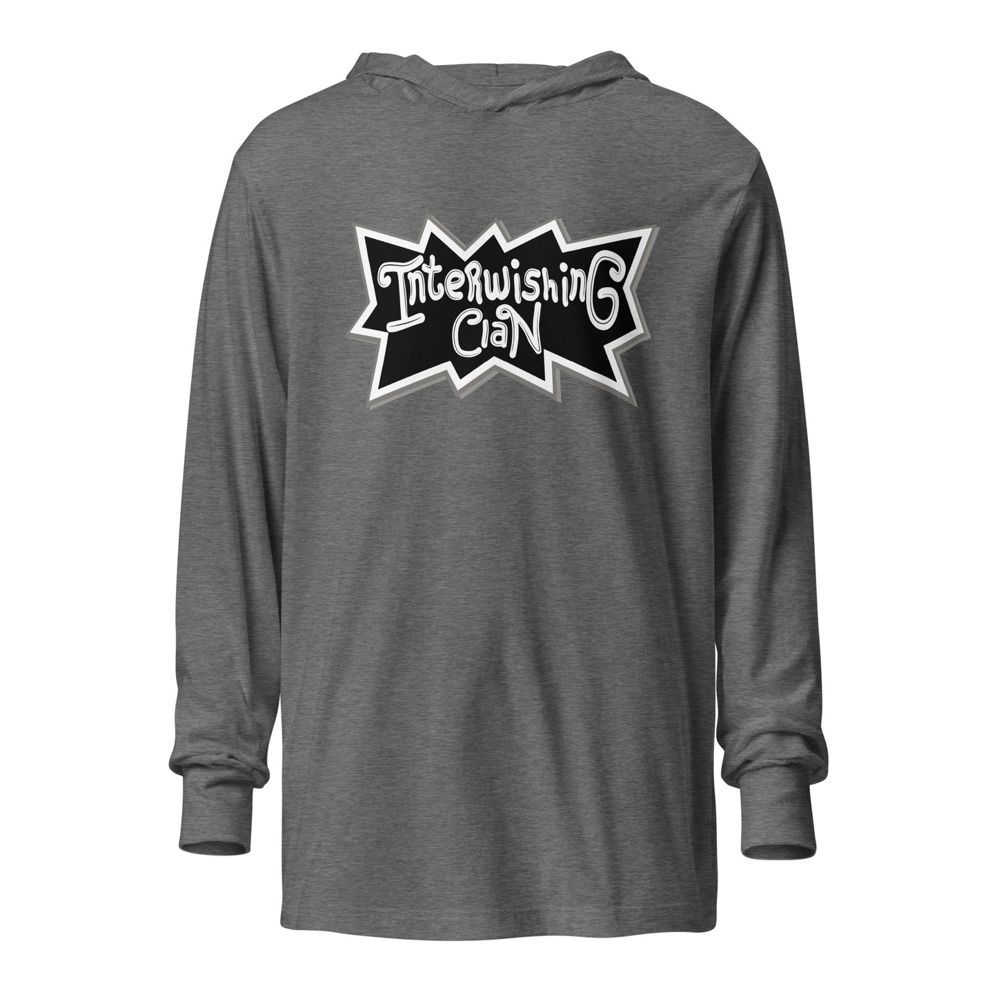 Performance | Hooded Long Sleeve T Shirt | Interwishing Clan | Main Logo