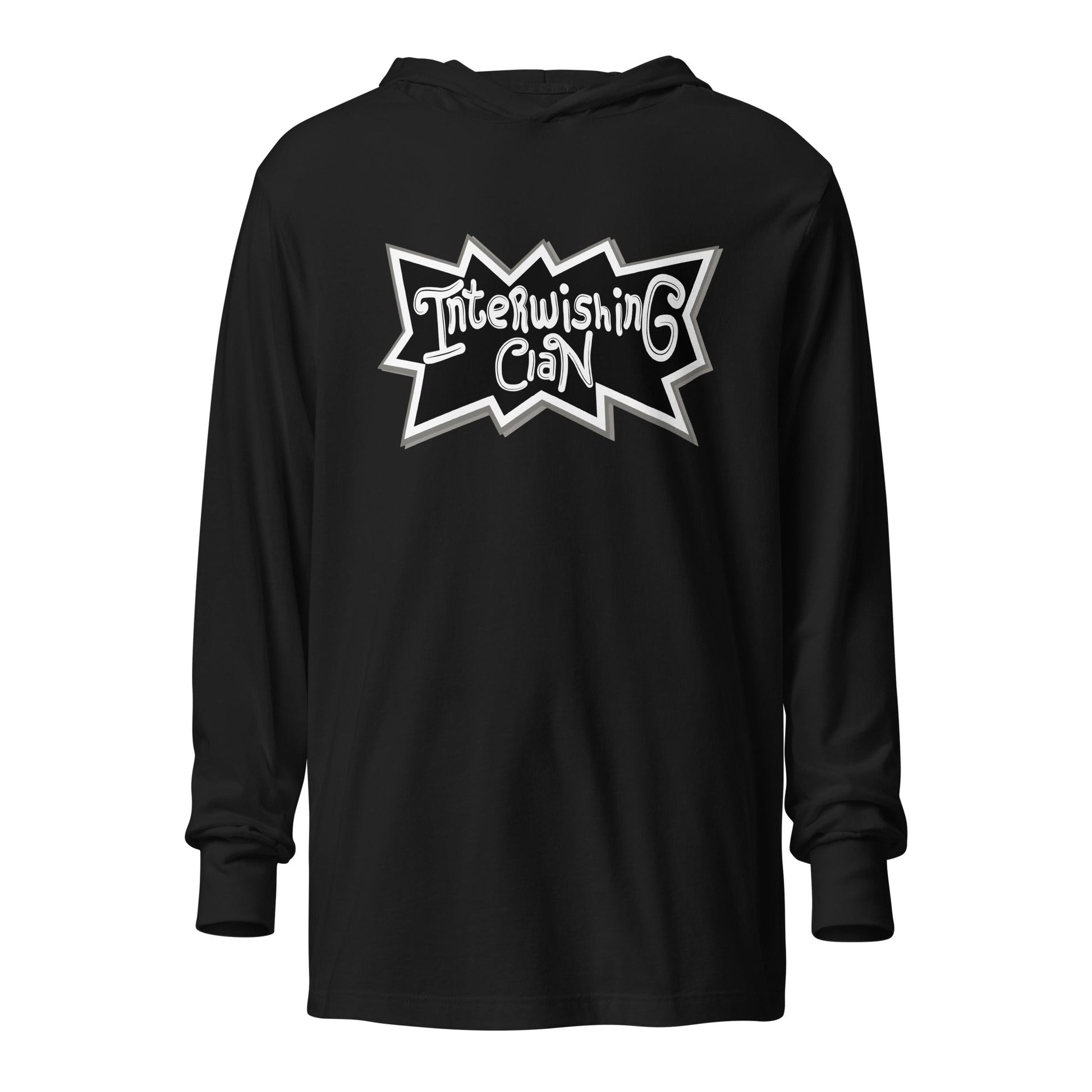 Performance | Hooded Long Sleeve T Shirt | Interwishing Clan | Main Logo