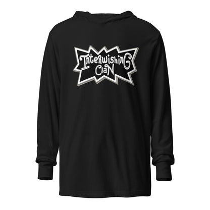 Performance | Hooded Long Sleeve T Shirt | Interwishing Clan | Main Logo