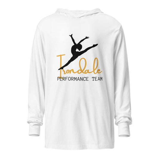 Performance | Hooded Long Sleeve T Shirt | Irondale Dance Team