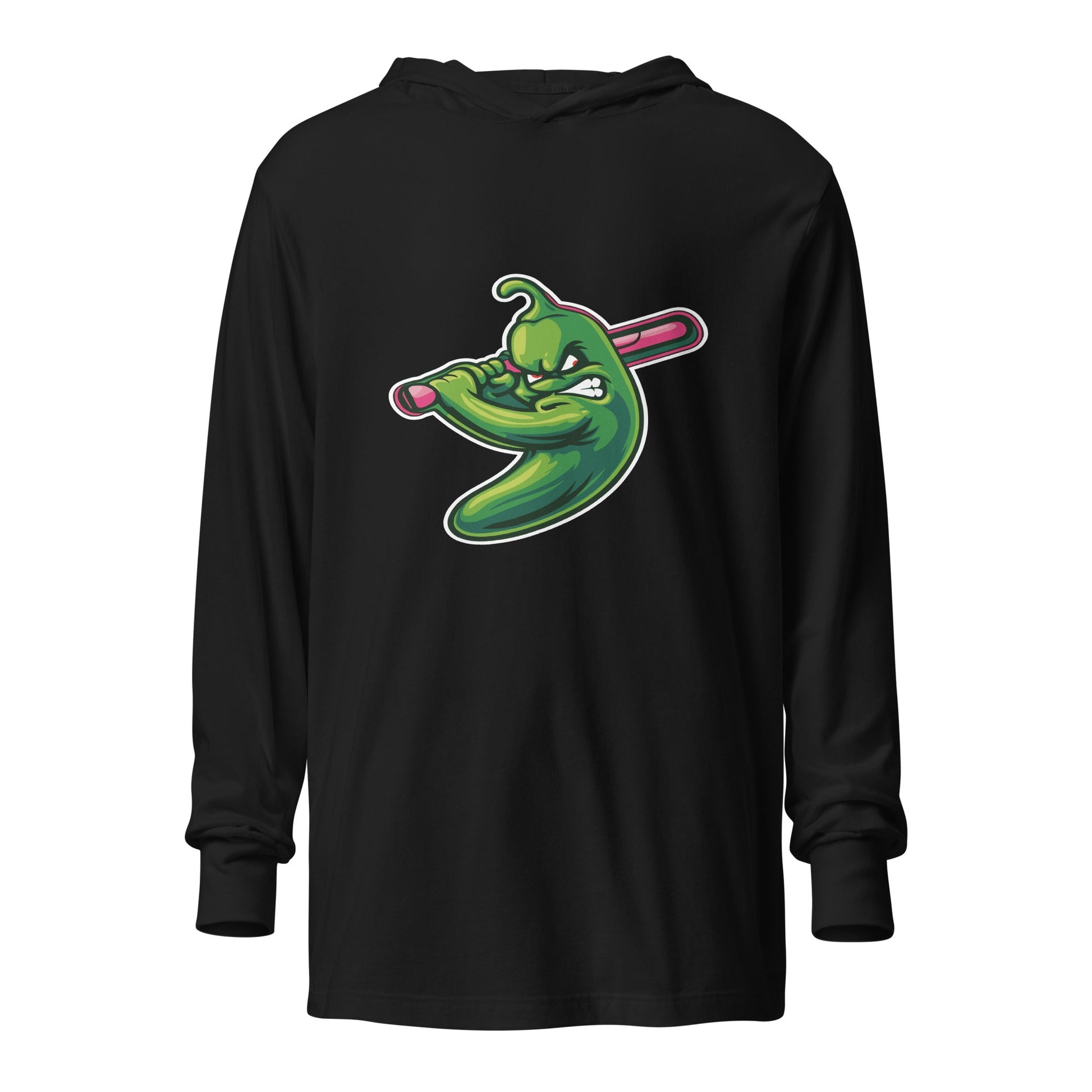 Performance | Hooded Long Sleeve T Shirt | Jalapenos Baseball
