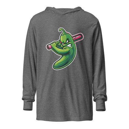 Performance | Hooded Long Sleeve T Shirt | Jalapenos Baseball