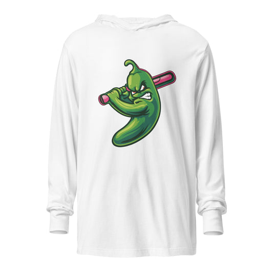 Performance | Hooded Long Sleeve T Shirt | Jalapenos Baseball