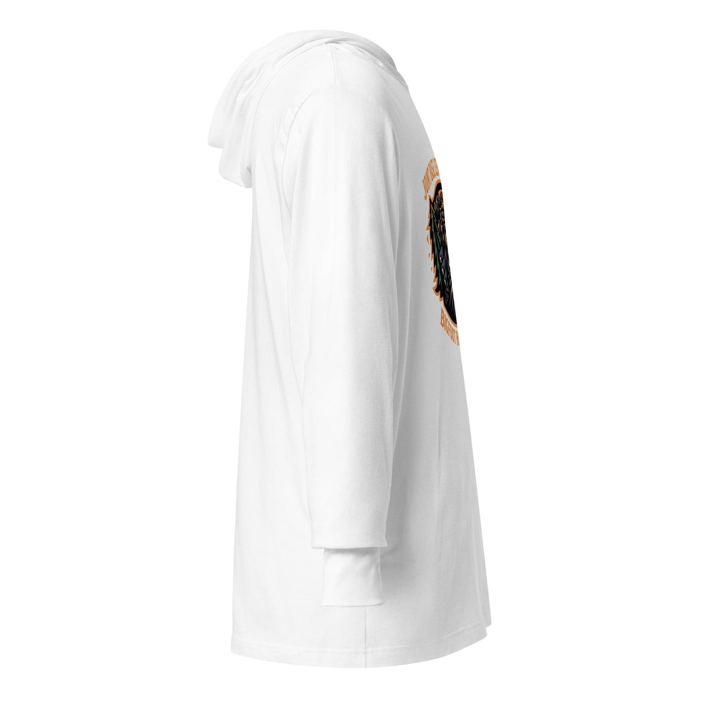 Performance | Hooded Long Sleeve T Shirt | JBLM Bigfoot Hockey Team | Mascot Logo